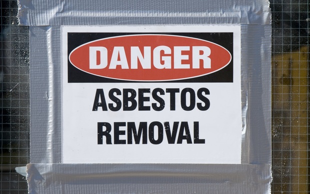 Asbestos Facts - Asbestos removal sign 